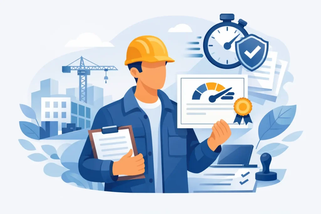 How to Obtain Contractor Certificates Fast